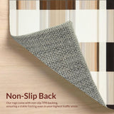 Contemporary Neutral Tartan Featuring Layered Beige and Taupe Plaid(Beige)
