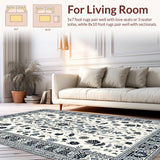 Trendy Vintage Medallion Layout(Ivory)