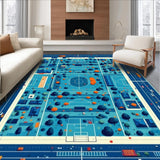 Lively Children Playful Terrain(Blue)