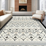 Luxurious Black and Ivory Textures(Beige)