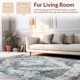 Elegant Monochrome Medallion Style(Blue)