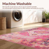 Chic Modern Multicolor Patchwork(Pink)