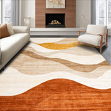 Beige Wave Area(Beige)