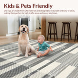 Chic Coastal Striped Aesthetic(Beige)