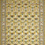 Ultra Soft Area Rug, Non Slip, Stain Resistant, Washable Area Rugs for Living Room, Bedroom, Rustic Earthy Floral Aesthetics(Beige)