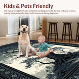 Luxurious Black and Grey Tapestry(Gray)