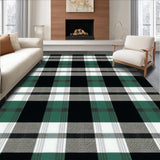 Earthy Tone Striped Farmhouse Style(Black)