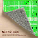 Colorful Urban Landscape Motif(Green)