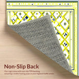 Stylish Dynamic Geometric Arrangement(Yellow)