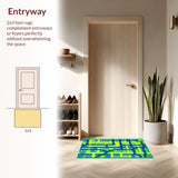 Fun City Themed Imaginative Play Surface(Green)