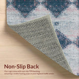 Ultra Soft Area Rug, Non Slip, Stain Resistant, Washable Area Rugs for Living Room, Bedroom, Premium Non-Shedding Eco-Friendly Decor Piece With Stunning Pattern(Gray)