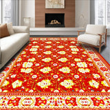 Charming Pastel Floral Composition(Red)