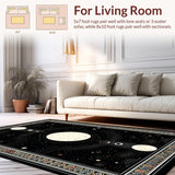 Gothic Black Floral Arrow Design(Black)