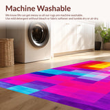Ultra Soft Area Rug, Non Slip, Stain Resistant, Washable Area Rugs for Living Room, Bedroom, Shaggy Pastel Bedroom Rug for Baby Girls(Yellow)