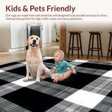 Elegant Transitional Plaid Appeal(Black)