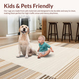 Cozy Striped Border Aesthetic(Beige)