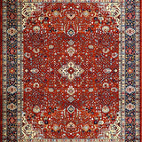 Luxe Earthy Hues with Medallion(Red)