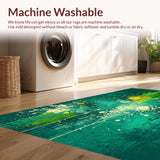 Luxurious Textured Modern Design(Green)