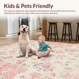 Eclectic Bold Colorful Bloom(Ivory)