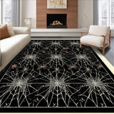 Eerie Monochrome Web Motif(Black)