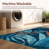 Modern Distressed Botanical Design(Blue)