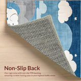 Cute Cloud and Elephant Design(Blue)