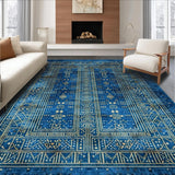 Luxurious Modern Curvilinear Design(Blue)