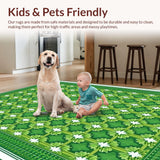 Charming Springtime Checkered Aesthetic(Green)