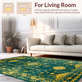 Bright Pastel Symmetrical Composition(Green)