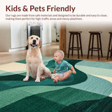 Chic Textured Geometric Form(Green)