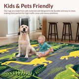 Jurassic Jungle Leaf Composition(Gray)