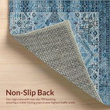 Contemporary Blue Toned Geometric Motif(Blue)