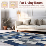 Chic Minimalist Lattice Theme(Blue)