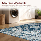 Trendy Distressed Blue Aesthetic(Blue)