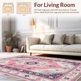Whimsical Ogee Print with Hues(Pink)