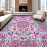 Ultra Soft Area Rug, Non Slip, Stain Resistant, Washable Area Rugs for Living Room, Bedroom, Plush for(Pink)