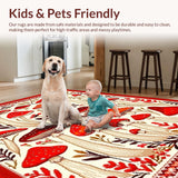 Lively Nature inspired Bath Decor(Red)