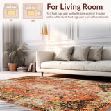 Luxurious Colorful Abstract Art(Orange)