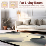 Contemporary Neutral Toned Waves(Beige)