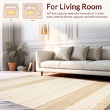 Sunrise Abstract Tufted Aesthetic(Beige)