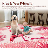 Elegant Pink and Green Composition(Pink)