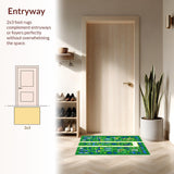 Fun Multicolored Educational Activity Mat(Green)
