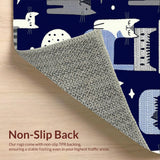 Charming Vintage Feline Artwork(Blue)