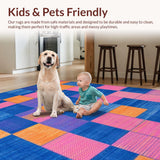 Contemporary Colorful Symmetric Layout(Blue)