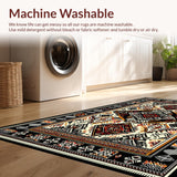 Elegant Black Geometric Motif(Black)