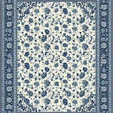 Charming Contemporary Floral Touch(White)