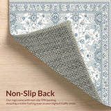 Whimsical Grey Trellis(Ivory)