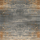 Ultra Soft Area Rug, Non Slip, Stain Resistant, Washable Area Rugs for Living Room, Bedroom, Sleek Contemporary Wildlife Canvas(Gray)