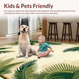 Artful Distressed Jungle Imagery(Beige)