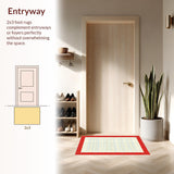 Trendy Abstract Dot Decor Style(Red)